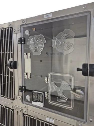 Zestaw klatek ze stali nierdzewnej z klatką tlenową tlen2025.webp