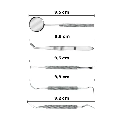 Mini zestaw narzędzi stomatologicznych 5 elementów Mini-zestaw-narzędzi-stomatologicznych-1.webp