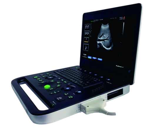 Lekki ultrasonograf weterynaryjny VET-SN50 z dwoma sondami w zestawie