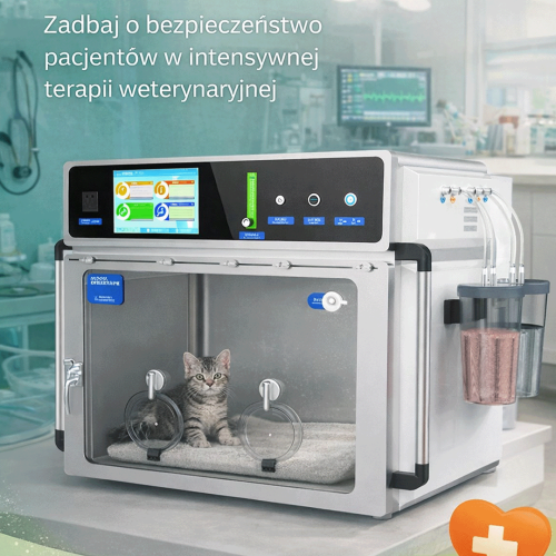 Klatka szpital ICU VET-XS01 105 × 75 × 82 cm