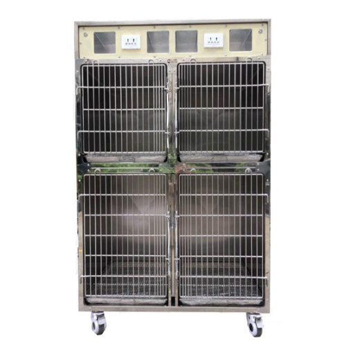 Klatka ze stali nierdzewnej 122x70x178 cm