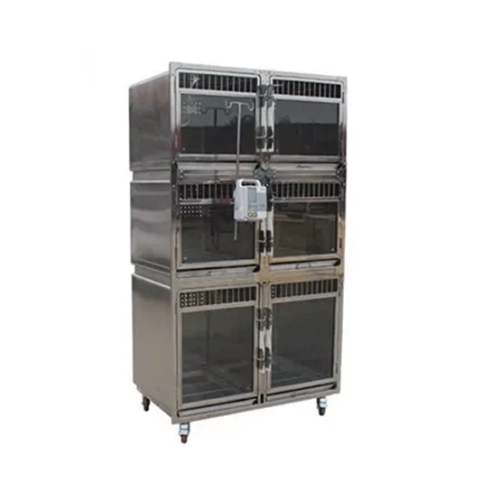 Klatka ze stali nierdzewnej 122x70x218cm