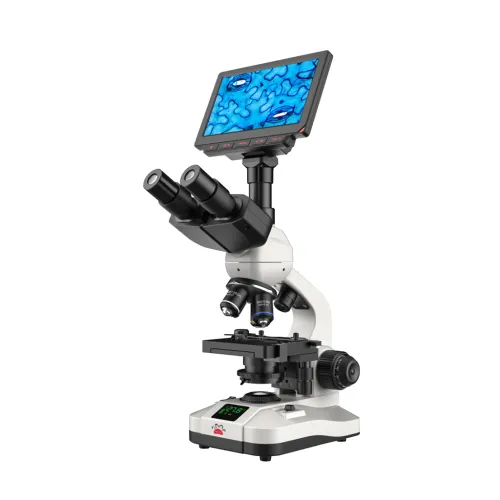 Mikroskop cyfrowy 12M z wyświetlaczem