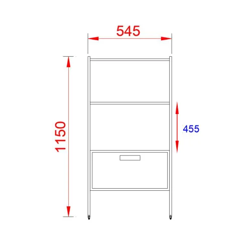 Wózek jezdny stalowy na sprzęt TTF-02 Wózek jezdny stalowy na sprzęt TTF-02-wymiary.png