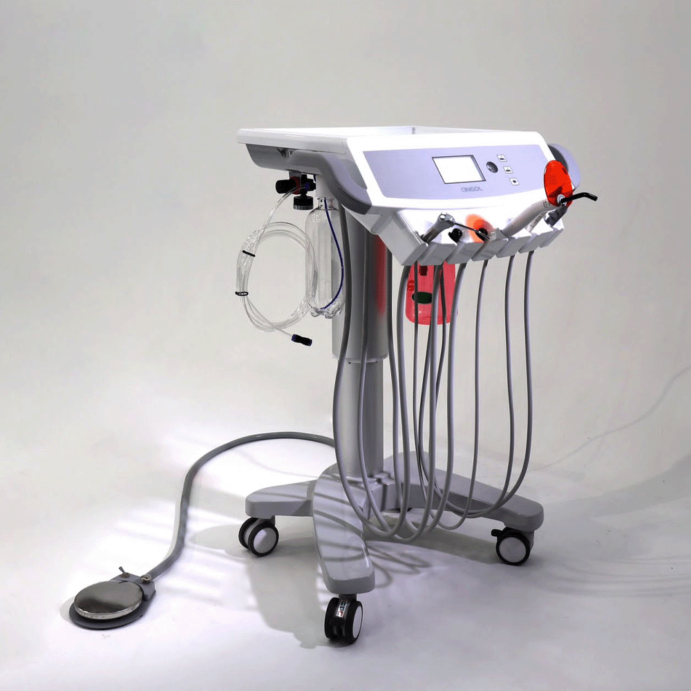 Mobilny unit stomatologiczny elektryczny podnośnik