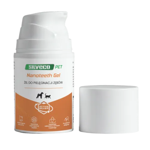 SILVECO NanoTeeth Gel żel do pielęgnacji zębów pet-gel-otwarty.png