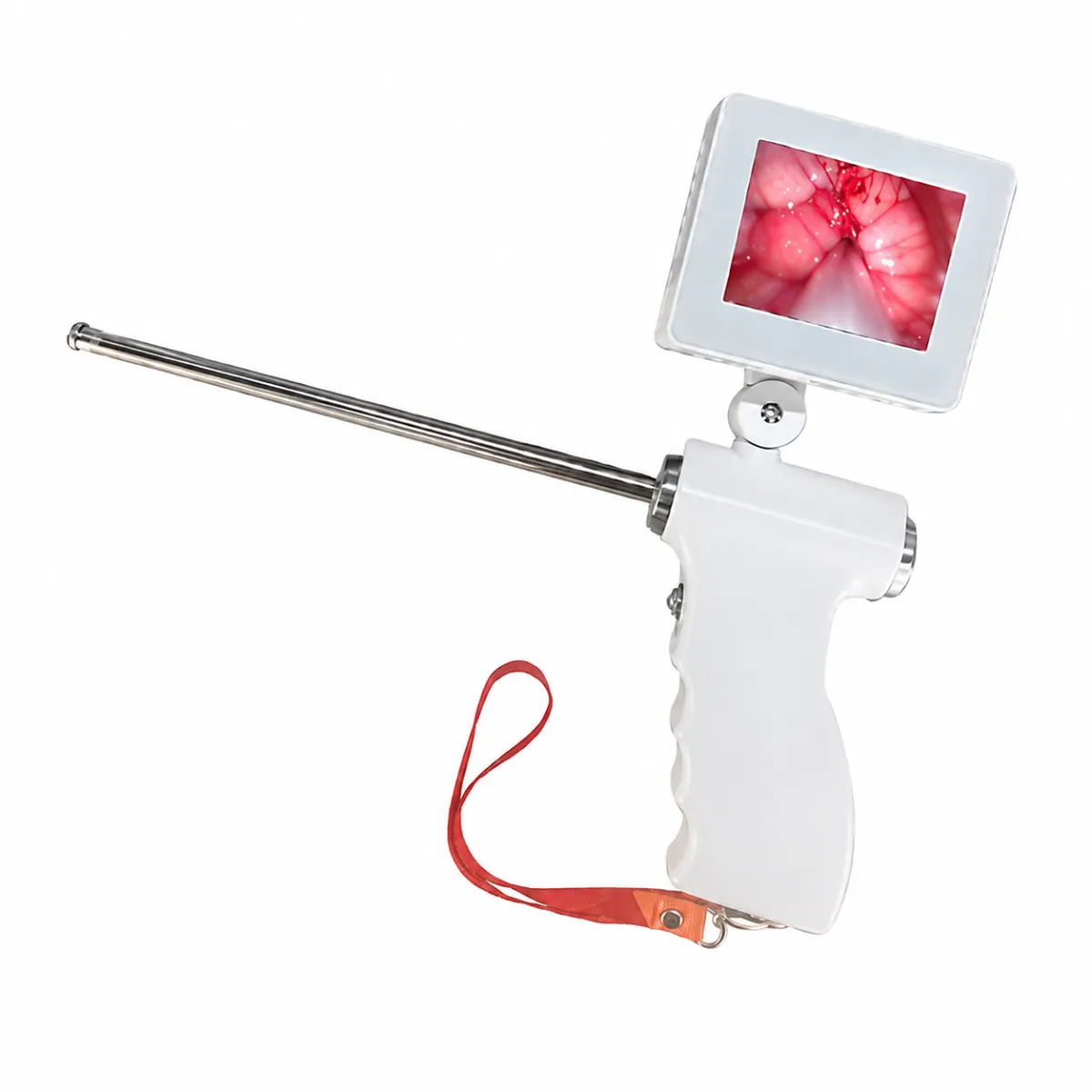 Pistolet z kamerą do inseminacji psów