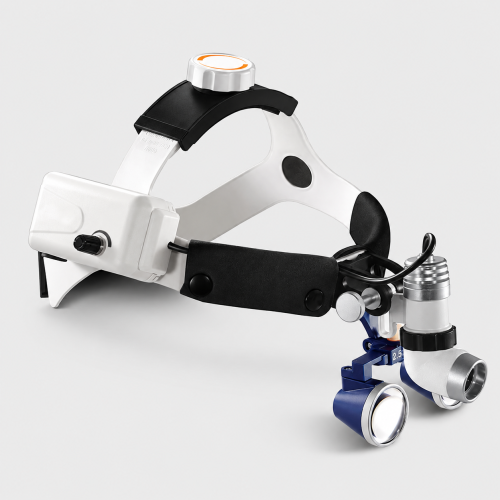 Lampa czołowa LED (3W) bezprzewodowa + lupa