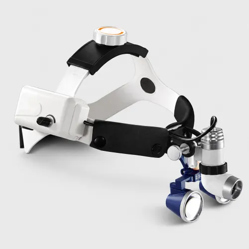Lampa czołowa LED (3W) bezprzewodowa + lupa