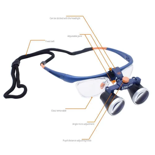 Lampa czołowa LED (3W) bezprzewodowa + lupa KD-203AY-6-1.png