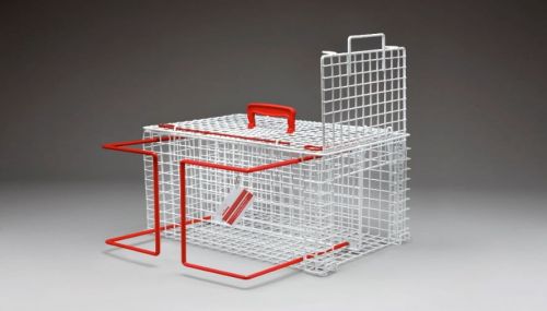 Przenośna klatka zabiegowa 46 x 29 x 29 cm Przenośna klatka zabiegowa 46 x 29 x 29 cm.jpg