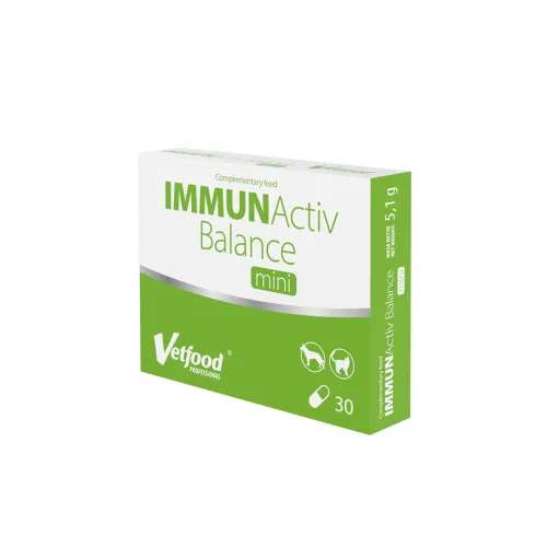 Immunactiv Balance mini 30 kapsułek Vetfood