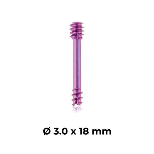 Śruba kompresyjna mikrotytanowa Ø 3.0 x 18 mm.png