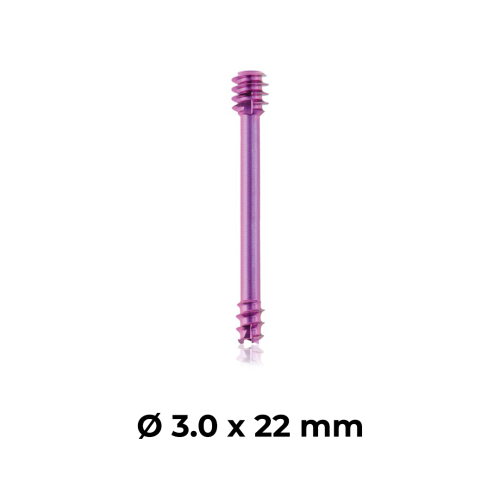 Śruba kompresyjna mikrotytanowa Ø 3.0 x 22 mm.png