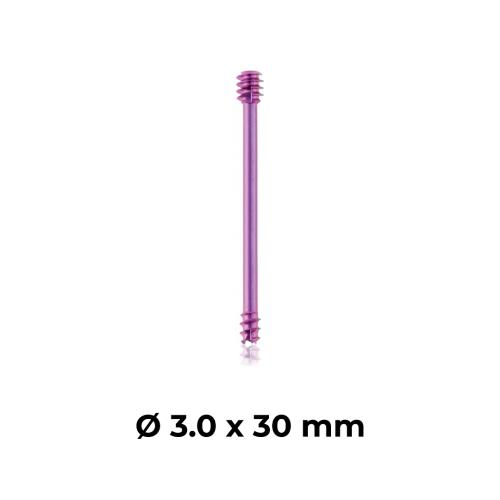 Śruba kompresyjna mikrotytanowa Ø 3.0 x 30 mm.png