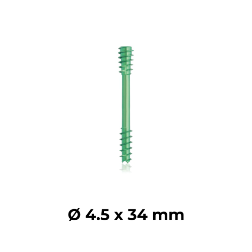Śruba kompresyjna tytanowa zielona Ø 4.5 x 34 mm.png