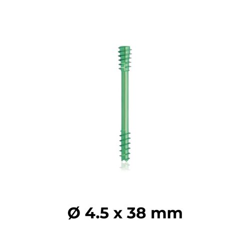 Śruba kompresyjna tytanowa zielona Ø 4.5 x 38 mm.png