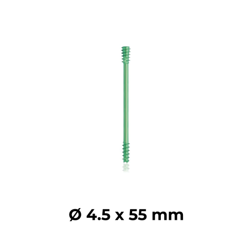 Śruba kompresyjna tytanowa zielona Ø 4.5 x 55 mm.png