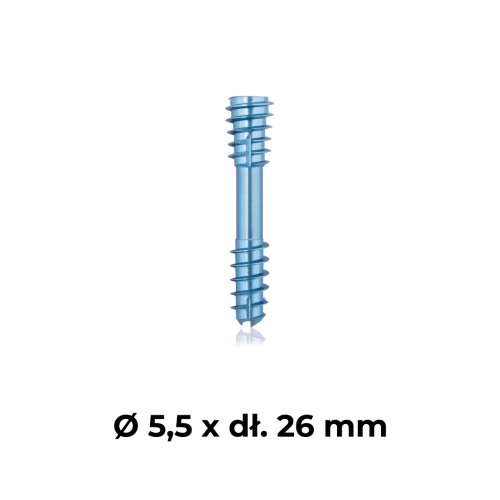 Śruba kompresyjna tytanowa jasnoniebieska Ø 5,5 x dł. 26 mm.png
