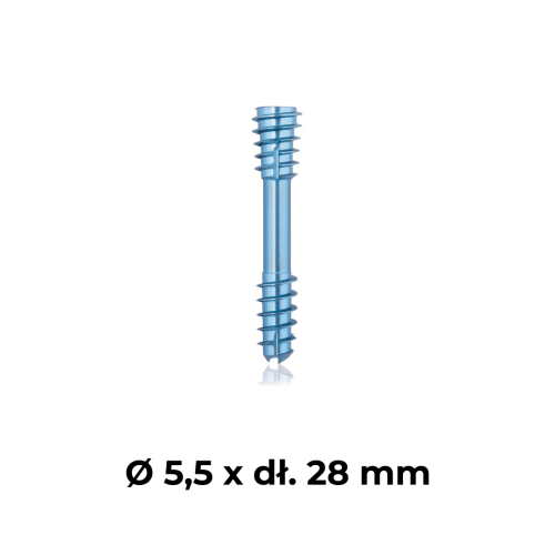 Śruba kompresyjna tytanowa jasnoniebieska Ø 5,5 x dł. 28 mm.png