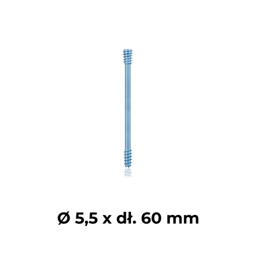 Śruba kompresyjna tytanowa jasnoniebieska Ø 5,5 x dł. 60 mm.png