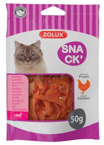 Przysmak dla kota mini filety z kurczaka