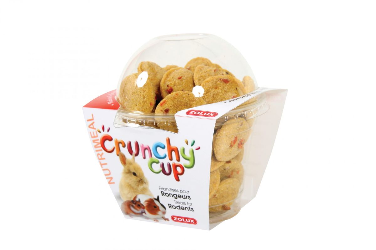 CRUNCHY CUP przysmaki dla gryzonia z marchewką