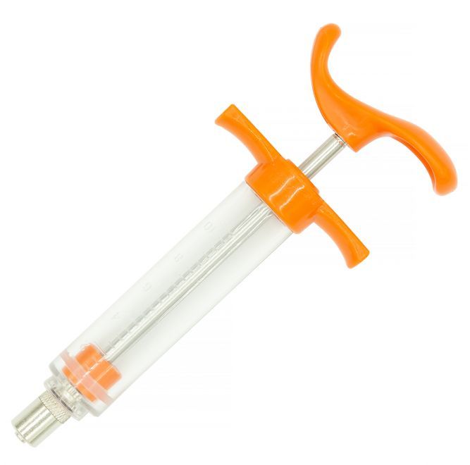 Strzykawka wielorazowego użytku z podziałką 10 ml