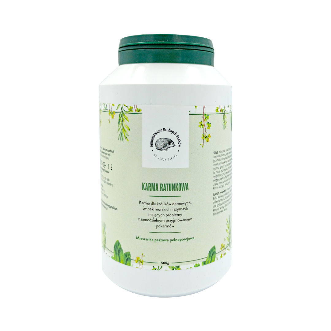 Karma ratunkowa podstawowa 500 g Dr. Ziętek.png