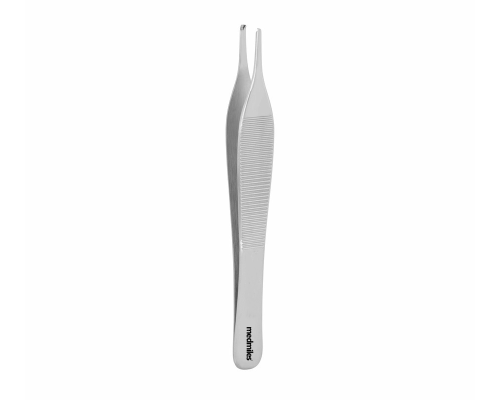 Pęseta Adsona chirurgiczna 15 cm 1×2 ząbki standard.png