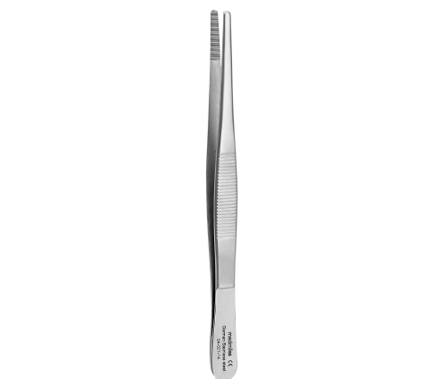 Pęseta anatomiczna rowkowana standardowa prosta 30 cm.png