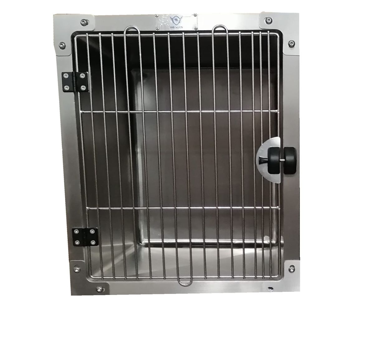 Klatka weterynaryjna dla zwierząt stalowa rozmiar M