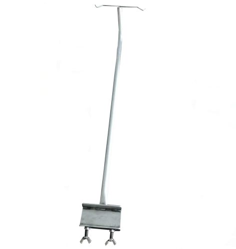 Stojak na kroplówki montowany do stołu stal 75cm stojak2.jpg