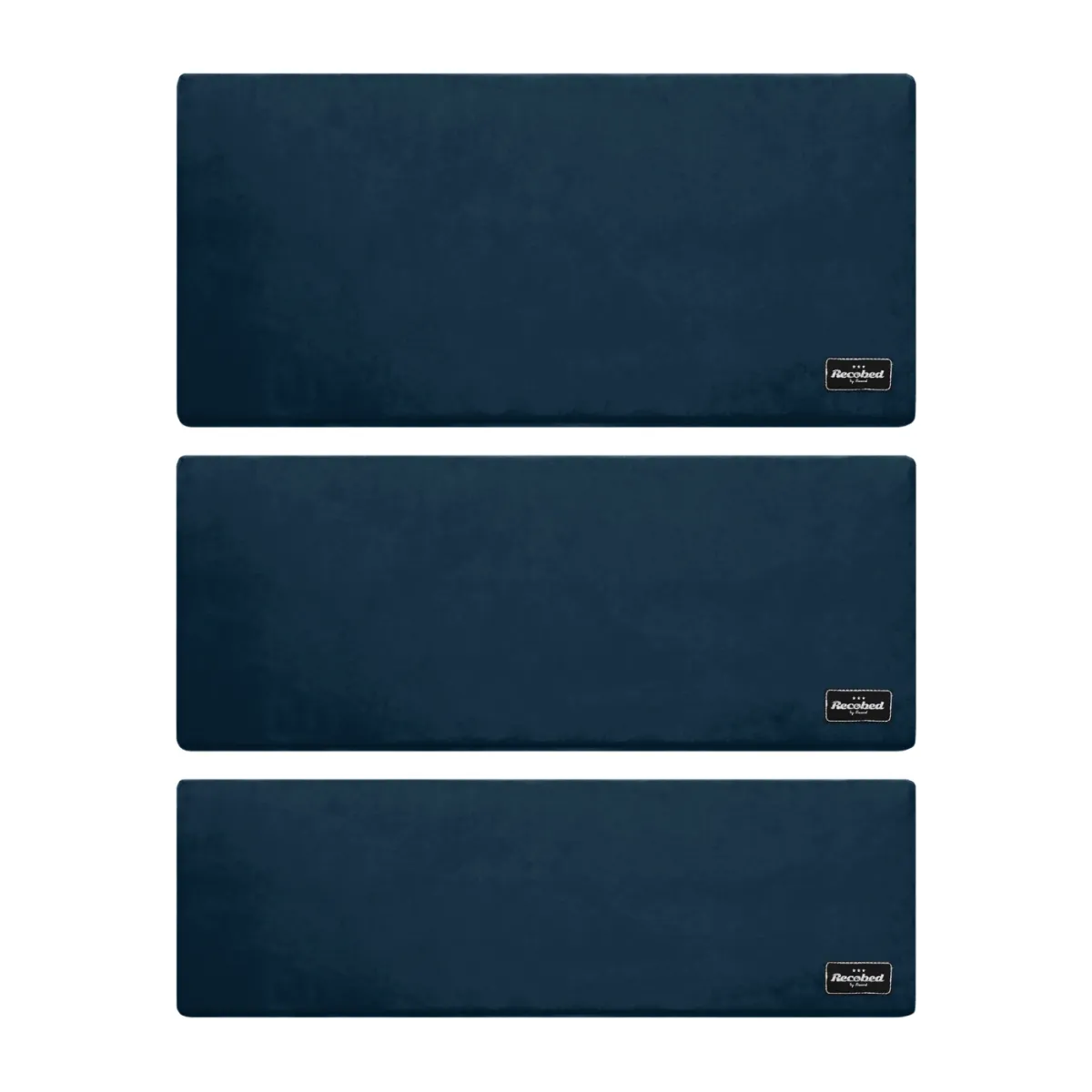 Mata welurowa dla kota na parapet granatowa