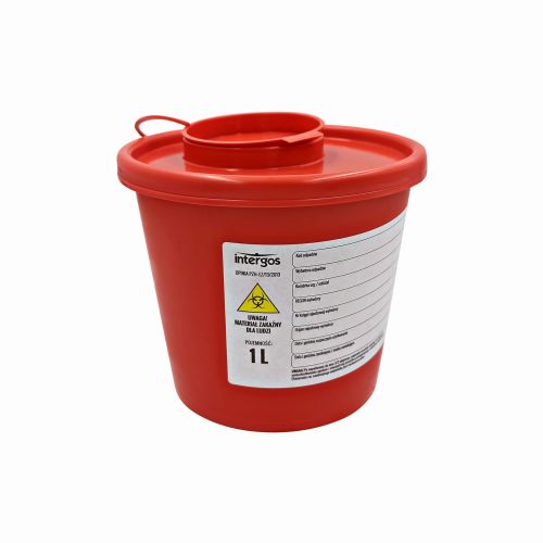 Pojemnik na odpady medyczne czerwony Pojemnik_na_odpady_medyczne_1L.jpg