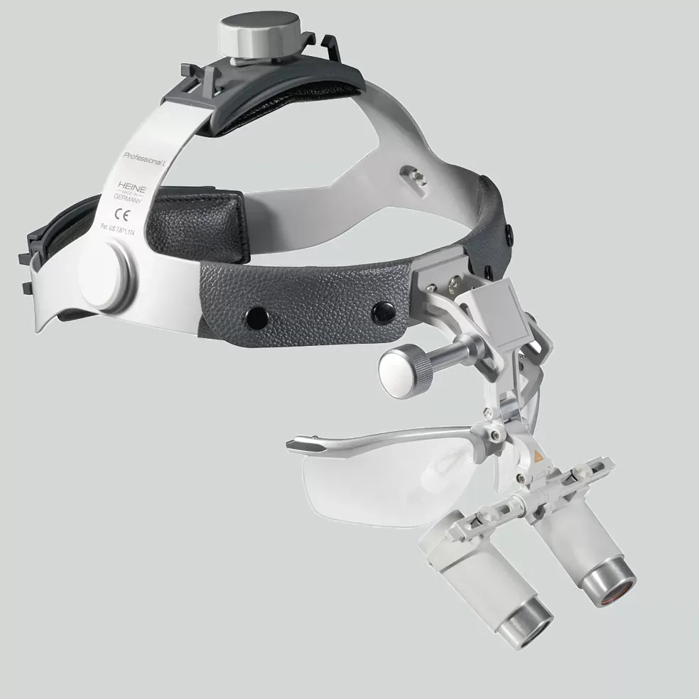 Lupa okularowa HRP na czepcu I-View i S-Guard