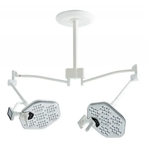 Lampa operacyjna S300DC bezcieniowa Luvis lampa-zabiegowo-operacyjna-dwuczaszowa-bezcieniowa-s300dc-sufitowa.webp
