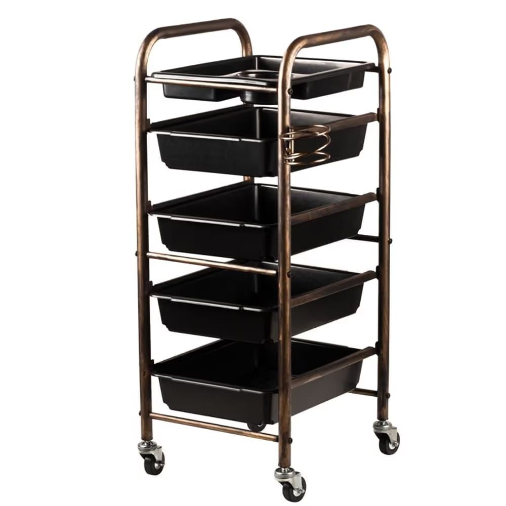 Wózek groomerski w kolorze złota Gabbiano 8-76