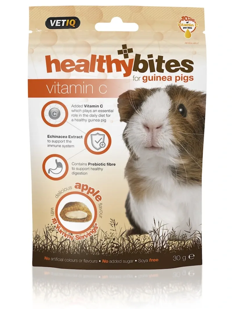 Healthy Bites wit. C dla świnek morskich 30g