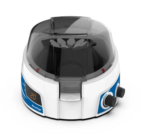 Wirówka weterynaryjna mikro M08VT iFuge Mikrowirówka weterynaryjna M08VT iFuge z rotorem do probówek 0,5–2 ml. Kompaktowa obudowa, intuicyjny panel sterowania i solidna konstrukcja gotowa do pracy diagnostycznej.