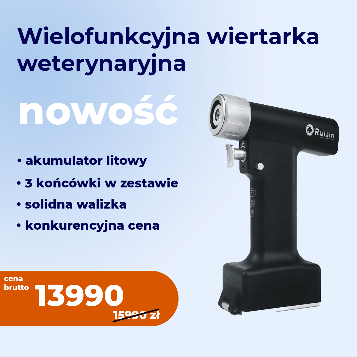 wiertarka weternaryjna